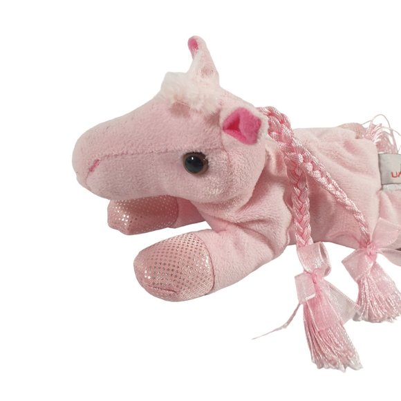 Pink Pony Braids Unipak Plush Toy Child Soft Clean Carnival Crane Machine - Picture 9 of 9